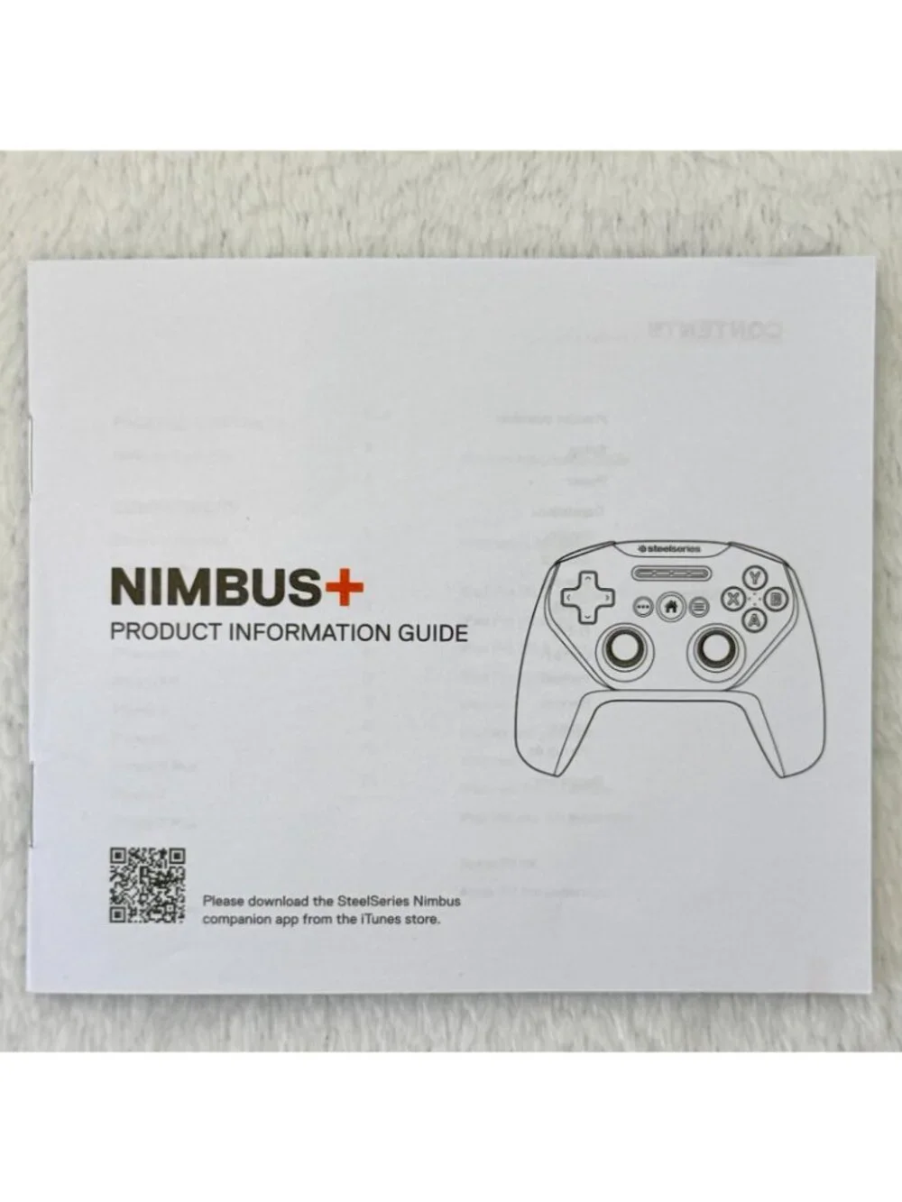 Nimbus+ Wireless Gaming Controller for iPhone iPad iPod SteelSeries